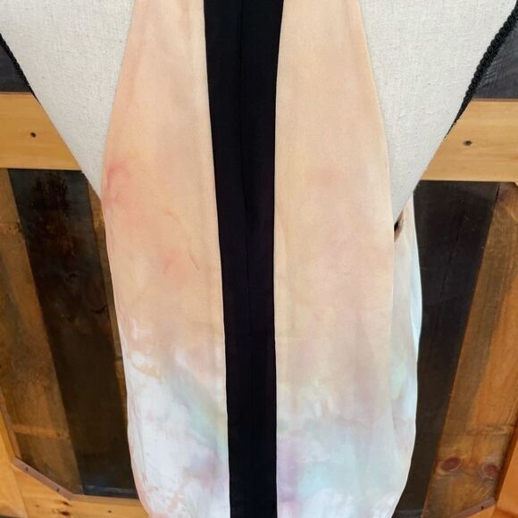 Monteau double layer tie dye watercolor look top - Picture 4 of 7